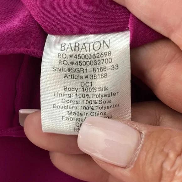 Aritzia Babaton Bennett Dress Pink Size XXS - Picture 11 of 12